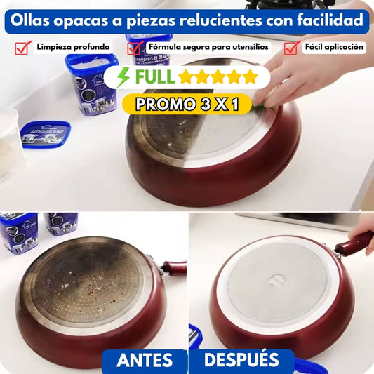 Pasta Limpia Ollas Promo 3 x 1