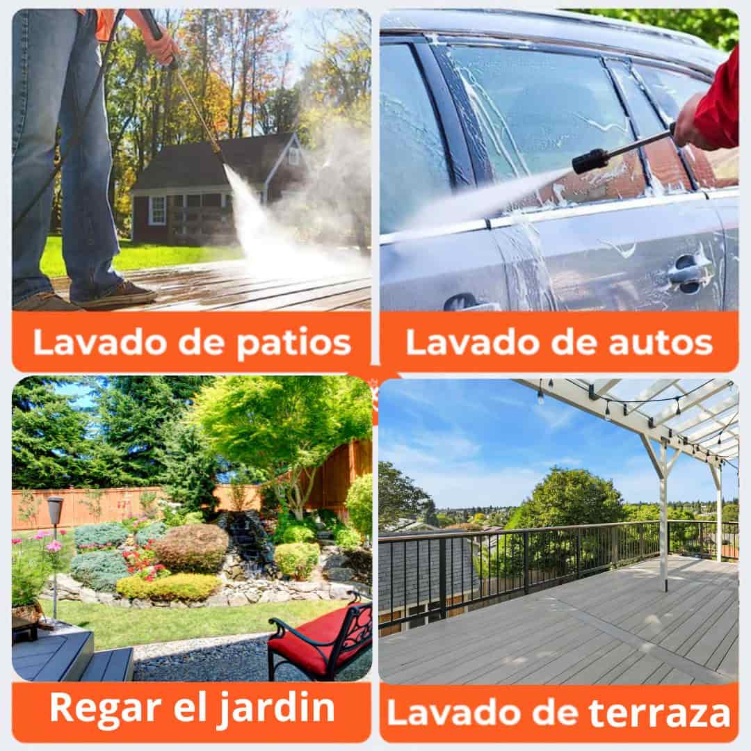 Hidrolavadora Inalámbrica + 2 baterías | Envío Gratis