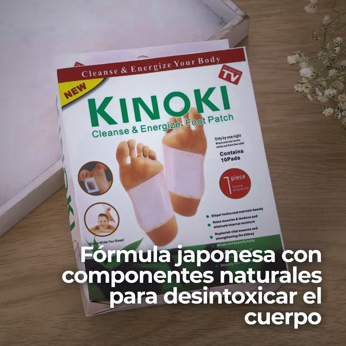 Parches Kinoki | Desintoxica tu cuerpo