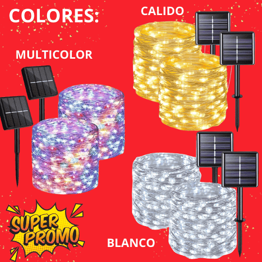 Luces de Navidad | Paga 20 metros, Lleva 40 metros