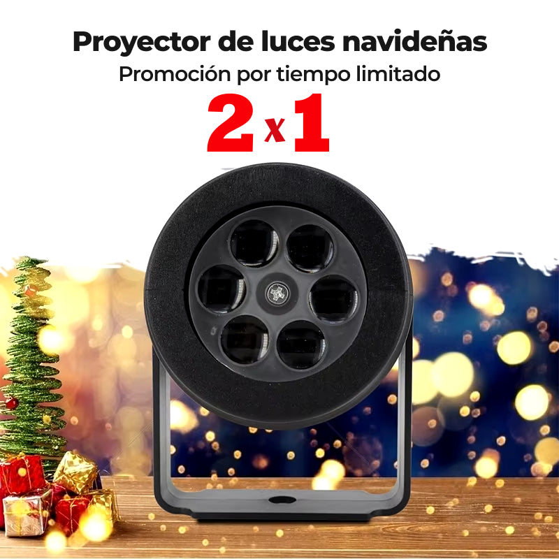 Proyector de luces navideñas | Promoción 2 x 1