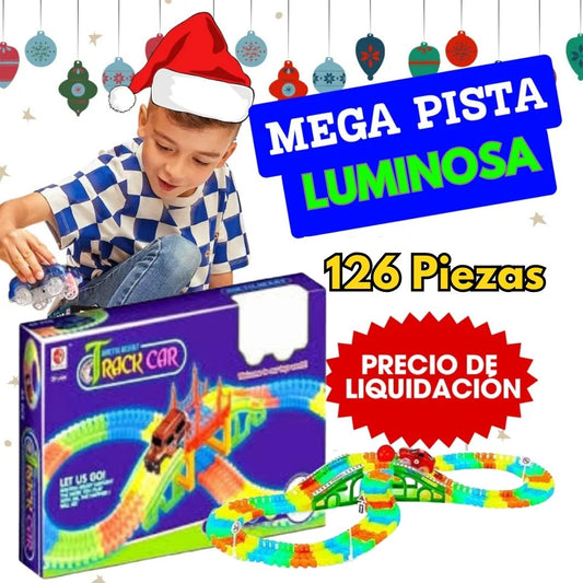 Mega Pista de Auto Luminosa | Envío Gratis